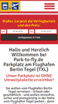Mobile Screenshot of park-to-fly.de